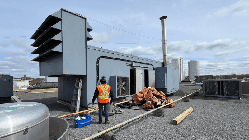 Nettoyage conduit ventilation commerciale — JMR Ventilation