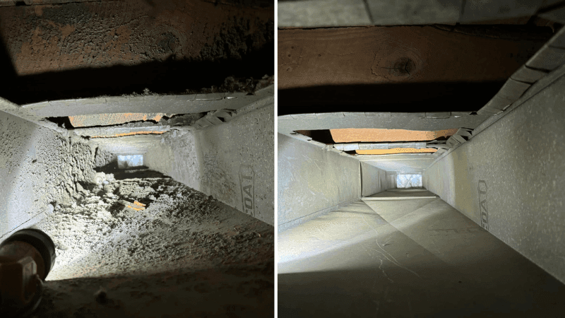 Nettoyage professionnel de conduits de ventilation résidentiel — JMR Ventilation