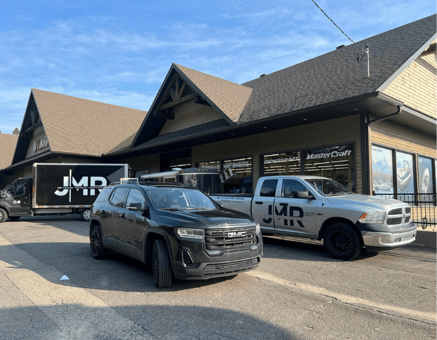 Nettoyage conduit ventilation commerciale — JMR Ventilation